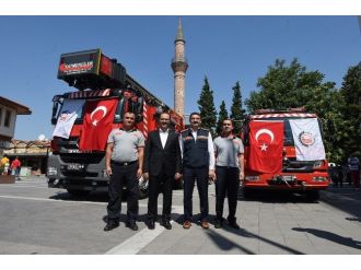 Uşak İtfaiyesine İki Yeni Takviye