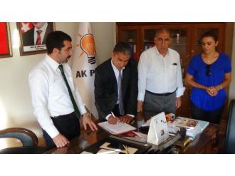 Garip Ebiri Ak Parti’den Milletvekili Aday Adaylığı Başvurusunu Yaptı