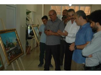 Ressam Yusuf Çolak Kişisel Sergisini Açtı