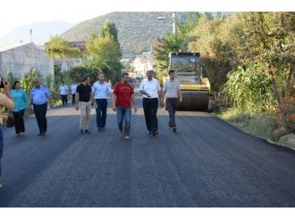 Bozyazı’da Bozulan Yollar Yapılıyor
