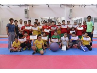 376 Çocuk Yaz Spor Okullarını Başarıyla Tamamladı