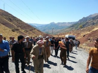 Şemdinli Halkı Teröre Karşı Yürüdü