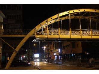 Büyükşehir Belediyesinin Üst Geçit Mesaisi