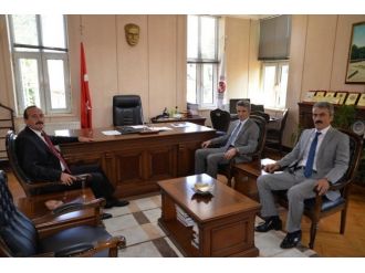 Vali Baruş, Cumhuriyet Başsavcısı Ve Baro Başkanı’nı Ziyaret Etti