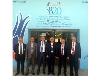 Ayto Başkanı Ülken, Business 20 Toplantılarına Katıldı