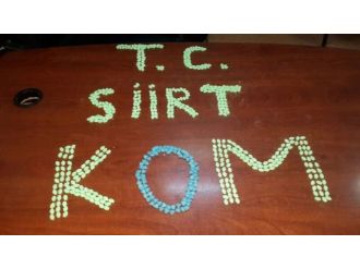 Siirt’te Uyuşturucu Haplar Ele Geçirildi