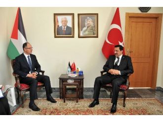 Başkan Mustafa Ak’tan Büyükelçilere Nezaket Ziyareti