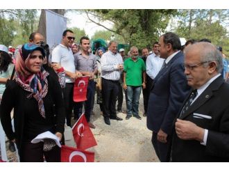 Güzler Sulama Birliği Alanı Temel Atma Ve Toplu Açılış Töreni Gerçekleşti