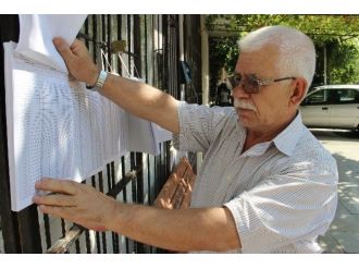 Seçmen Listeleri Muhtarlıklara Asıldı