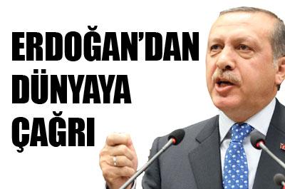Erdoğandan dünyaya çağrı 