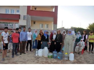 Kahta’da İçme Suyu Eylemi