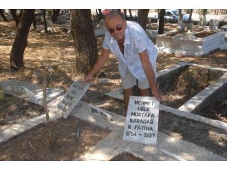 Fethiyede Mezar Taşlarının Kırıldığı İddiası