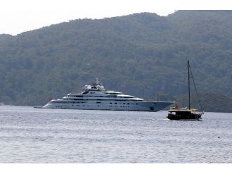 Dünyanın 5. Büyük Yatı Marmaris’e Demirledi