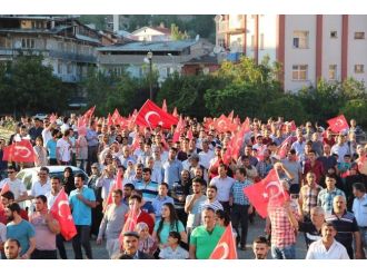 Oltulular Teröre Karşı Tek Yürek Oldu
