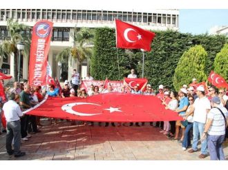 Birleşik Kamu-iş’ten Teröre Tepki Yürüyüşü