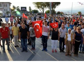 Bandırma’da Teröre Tepki Yürüyüşü
