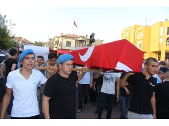 Tavşanlı’da Şehitler İçin Gıyabi Cenaze Namazı Kılındı