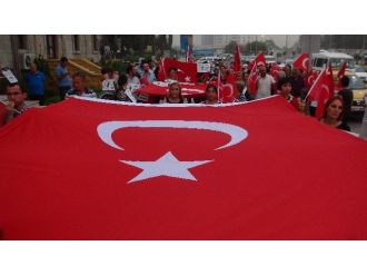 Mersin’de Terör Saldırıları Protesto Edildi