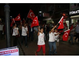 Bartın’da Teröre Tepki Yürüyüşü