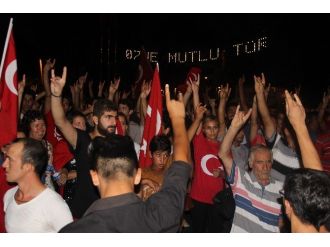 Alanya’da Teröre Tepki Yürüyüşü