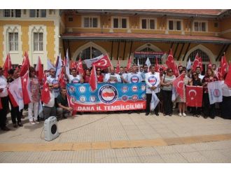 Adana’da Memur-sen Terör Saldırılarını Protesto Etti