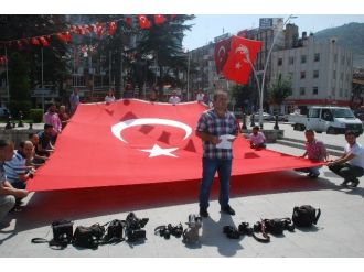 Tokat’ta Terör Protesto Edildi