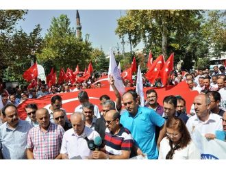 Konya’da Memur-sen’den Teröre Tepki