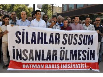 Batman’da 79 Stk’dan Barış Çağrısı