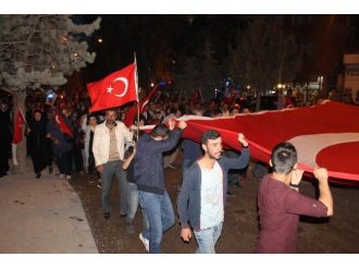 Bayburt Şehitler İçin Yürüdü