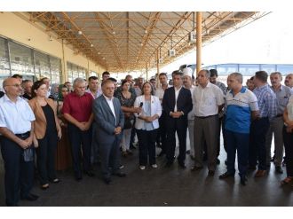 Eş Başkanlar Otobüs Firmalarını Ziyaret Etti