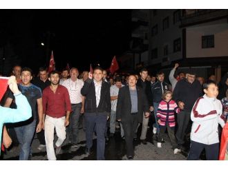 Çamlıdere’de Teröre Lanet Yürüyüşü