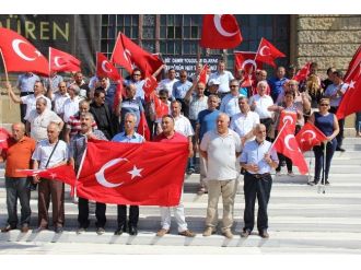 Haydarpaşa Garı’nda Terör Protestosu