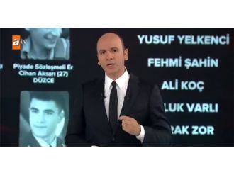 Ünlü Sunucudan Ağlatan ’Şehit’ Konuşması