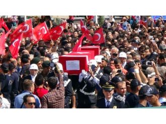 Kırıkkaleli Şehit Polisler Son Yolculuğuna Uğurlandı