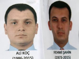 Şehit Polisler Fehmi Şahin Ve Ali Koç Son Yolculuğuna Uğurlandı