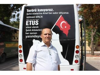 Edirne’de Taksi Ve Minibüsçü Esnafından ‘Teröre Tepki’ Konvoyu