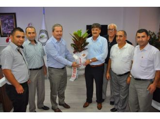 Ulaşım Daire Başkanı Deniz’den ’Hayırlı Olsun’ Ziyareti