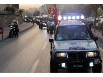 Niğdeli Off Road’cılar Şehitleri Unutmadı