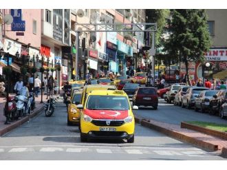 Taksici Ve Minibüsçülerden Teröre Tepki Konvoyu