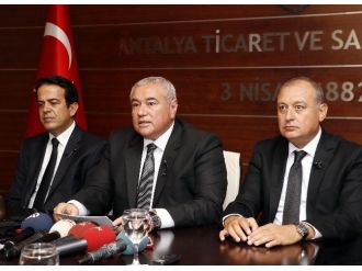 Antalya’da İş Dünyasından Teröre Ortak Tepki