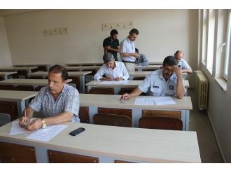 Muş’ta Zabıta Personeline Hizmet İçi Eğitim Sınavı Yapıldı