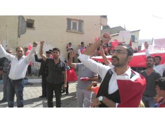 Şenkaya’da Terörü Telin Yürüyüşü