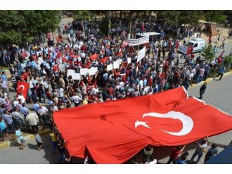 Besni’de Teröre Tepki Mitingi