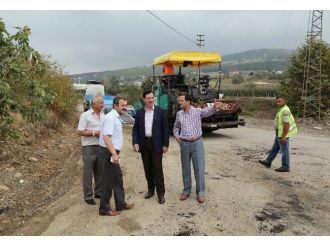 Güzeldere’ye Bin 800 Ton Asfalt