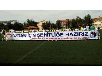 Anadolu Aile Termiksporlu Futbolcular: Vatan İçin Şehitliğe Hazırız