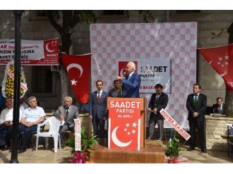 Saadet Partisi Genel Başkanı Kamalak Alaplı’da