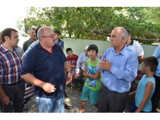 Başkan Tosuner Çeltik Üreticilerini Ziyaret Etti