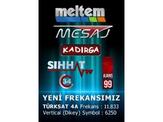 Türkiye’nin İlk Özel Televizyonlarından Meltem Medya Grup Yeni Frekansında