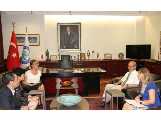 Kardeş Şehir Changzhou Delegasyonundan Büyükerşen’e Ziyaret