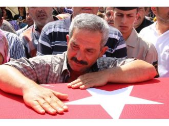 Konya Şehidini Uğurladı